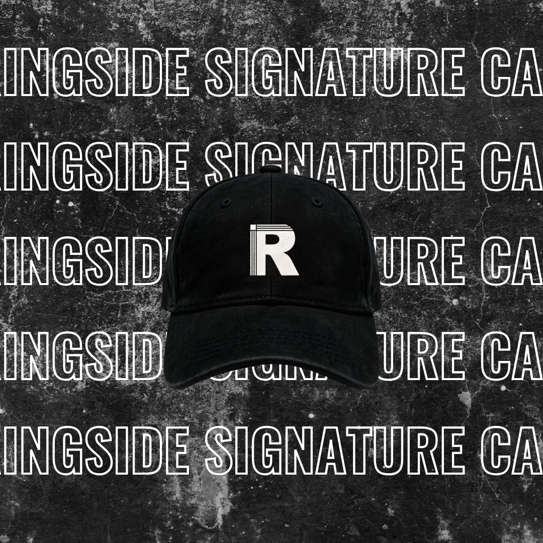 RINGSIDE APPAREL – Signature Cap (Black)